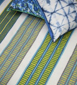 Designers Guild Mahakam rug Cobalt RUGDG0855 Cobalt