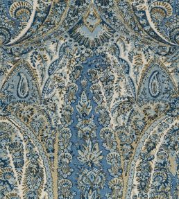 Mahara Fabric by Travers Blue