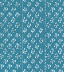 Maharani Wallpaper by Barneby Gates Jaipur Blue