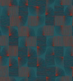 Maiko Wallpaper by Jannelli&Volpi Teal