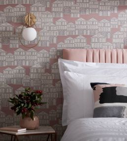 Maison Wallpaper by 1838 Wallcoverings Rose