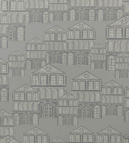 Maison Wallpaper by 1838 Wallcoverings Soft Grey