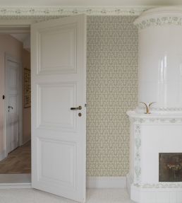 Majas Bard Wallpaper by Borastapeter White/Cream