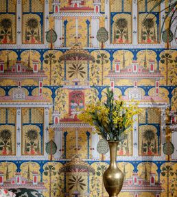 Majorelle Garden Wallpaper by MINDTHEGAP Agate