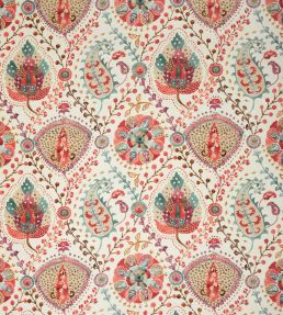 Majorelle Fabric by Nina Campbell Red