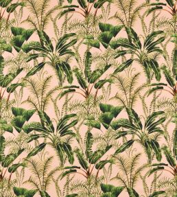 Majorelle Outdoor Fabric by Clarke & Clarke Blush