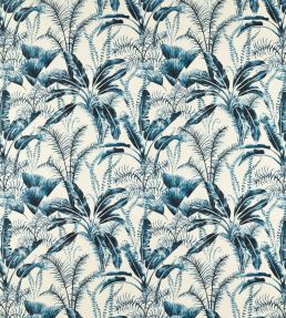 Majorelle Outdoor Fabric by Clarke & Clarke Denim