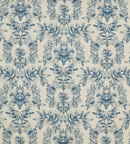 Makassar Fabric by Prestigious Textiles Cobalt