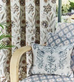 Makassar Fabric by Prestigious Textiles Slate