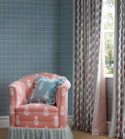 Malay Wallpaper by Sanderson Porcelain