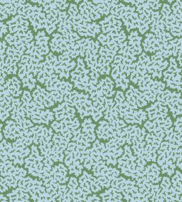Maldives Wallpaper by Thibaut Blue and Green