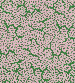 Maldives Fabric by Thibaut Lavender and Green
