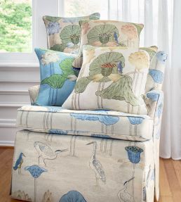 Malea Fabric by Thibaut Sky Blue