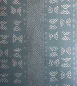 Mali Fabric by Titley and Marr Aqua & Stone