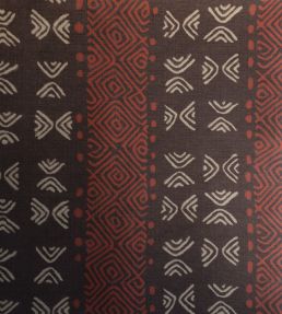 Mali Fabric by Titley and Marr Teal & Terracotta