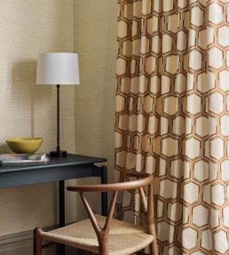 Malik Wallpaper by Jane Churchill Pink/Neutral