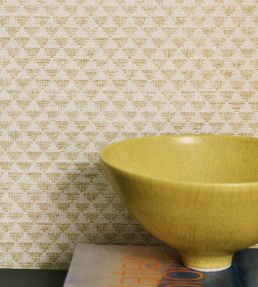 Malik Wallpaper by Jane Churchill Pink/Neutral