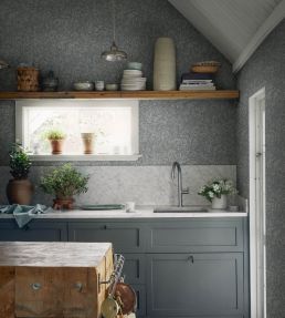 Malin Wallpaper by Sandberg Mineral Grey