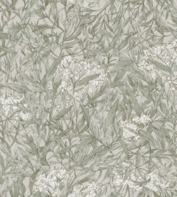 Malin Wallpaper by Sandberg Sage Green