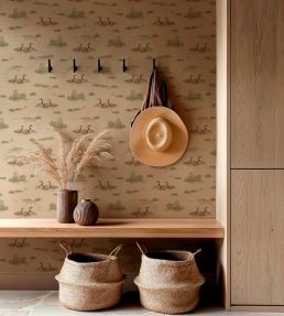 Mallard Duck Wallpaper by Coordonne Sage