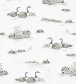 Mallard Duck Wallpaper by Coordonne Silver