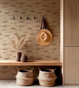 Mallard Duck Wallpaper by Coordonne Silver