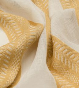 Mallorca Fabric by Nobilis Mustard