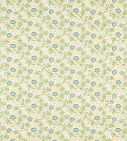 Mallow Fabric by Clarke & Clarke Apple/Linen