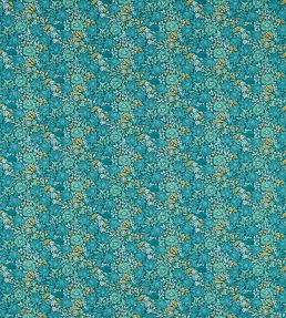 Mallow Fabric by Clarke & Clarke Teal