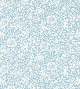 Mallow Wallpaper by Morris & Co Powder Blue