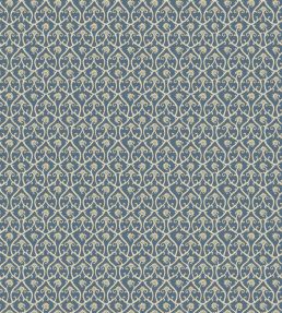 Mallow Trellis Wallpaper by Josephine Munsey Blue