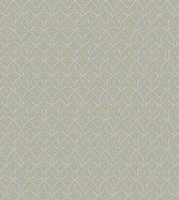 Mallow Trellis Wallpaper by Josephine Munsey Light Blue
