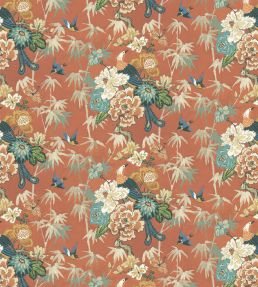 Maluku Wallpaper by Arley House Burnt Orange
