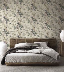Maluku Wallpaper by Arley House Chintz