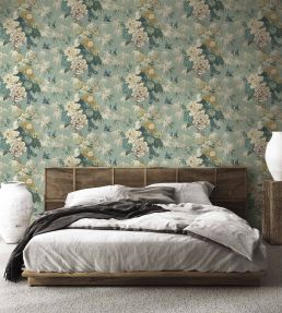 Maluku Wallpaper by Arley House Jade