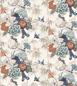 Maluku Fabric by Arley House Mocha