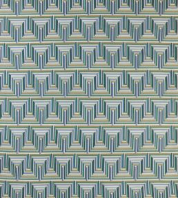 Mambo Fabric by Osborne & Little Blue