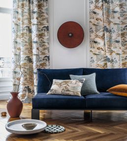 Manade Fabric by Casamance Aubergine