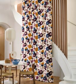 Manali Fabric by Casamance Ocre Terracotta
