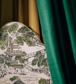 Mandarin Fabric by Manuel Canovas Mousse