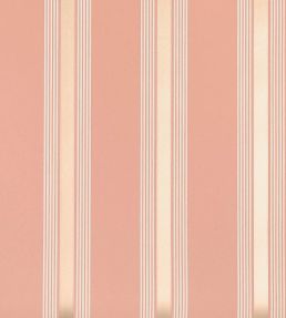 Manetti Stripe Wallpaper by Osborne & Little Terracotta