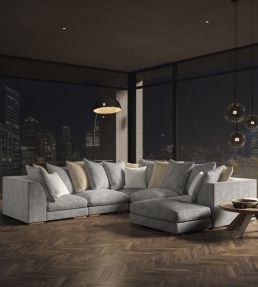 Manhattan FR Fabric by Warwick Fog