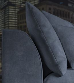 Manhattan FR Fabric by Warwick Navy