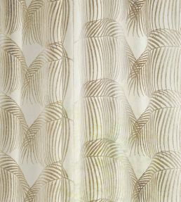 Manila Leaf Fabric by Sanderson Sunsoaked