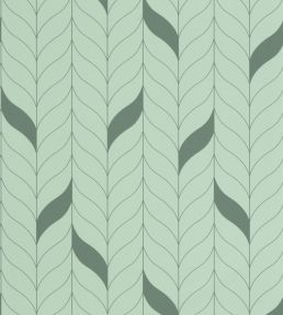 Manille Wallpaper by Caselio Vert De Gris