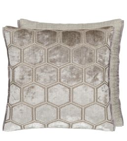 Manipur Cushion 43 x 43cm by Designers Guild Dove