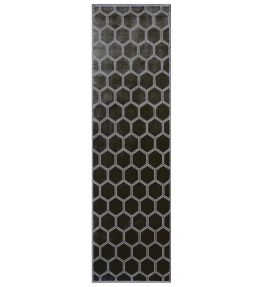 Designers Guild Manipur Runner rug Espresso RUGDG0718 Espresso