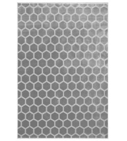 Designers Guild Manipur rug Silver RUGDG0652 Silver