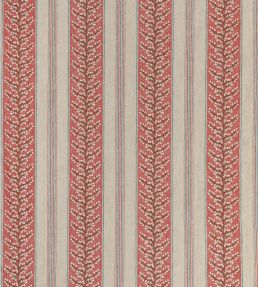 Manningtree Fabric by Nina Campbell Red/Teal