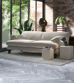 Manolo FR Fabric by Warwick Ecru